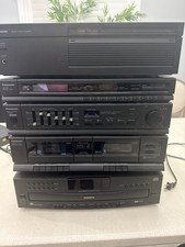 Panasonic SA-H80 Stereo Component System Receiver w/ EQ Dual Cassette & Amp picture