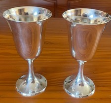 Gorham Silver Puritan Water Goblets, 183g and 184g (Set of 2) picture