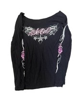 So Cal Goth Women’s Size Large Vintage very good condition Y2K 2000s Hottopic picture