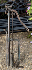 1912 F. E. MYERS 2818 Antique HAND BILGE PUMP Cast Iron & COPPER ... NON-WORKING picture