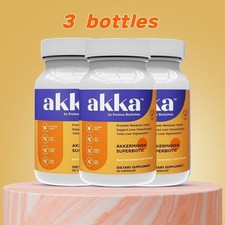 3PCS AKKA-Premium Liver Cleanse Detox&Repair Superbiotic,Gut Health,Milk Thistle picture