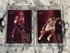 1993-94 Fleer Ultra - Scoring Kings Charles Barkley & Karl Malone picture