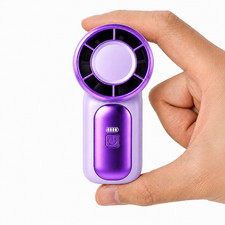 GMOX Portable Mini Fan Handheld Personal Travel Fan USB Rechargeable 1-100 Speed picture