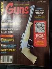 June 1979 Guns Magazine Finest in the Firearms Field - Weatherby Olympian picture