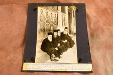 Elders of Ancient Athos Monastery Greece 8½x10 1947 AP Wire Photo V35 picture