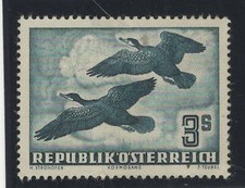  AUSTRIA  1950-1953 MNG ROOKS BIRDS  picture