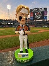 MAX CLARK Erie Seawolves  Bobblehead NIB DETROIT TIGERS Limited Edition  picture