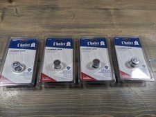 LOT OF 4 - Chalet Cylinder Locks C7480 - New Sealed Packages picture