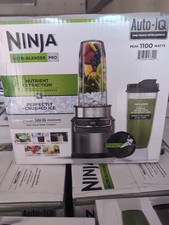 Ninja BN401 Nutri-Blender Pro Auto-iQ 1100W Personal Blender NEW 2x 32oz Cups picture