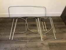 1955_1959 MERCEDES BENZ 190 W120 PONTON FRONT WINDSHIELD GLASS DOOR TRIM OEM picture