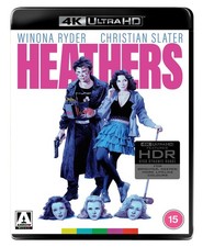HEATHERS [4K UHD] (1988) Arrow Video UK Restored Edition Winona Ryder C. Slater picture