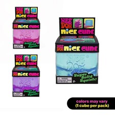 Nee Doh Nice Cube - Super Solid Squish - Brand New/Factory Sealed - 3 Colors picture