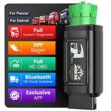 ANCEL HD110 Diesel Heavy Duty Truck OBD Diagnostic Scanner DPF Regen Oil Reset picture