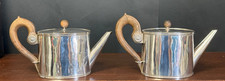 Antique Silver Russian Imperial Regency Tea Pots Hallmarked Double Headed Eagle picture