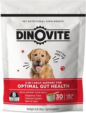 Dinovite Probiotic Supplement for Dogs - Omega 3 for Dogs - Hot Spot Relief picture