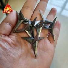 200Pcs Tire Puncture Spikes Heavy Portable Duty Carbon Steel Triangle Road Spike picture