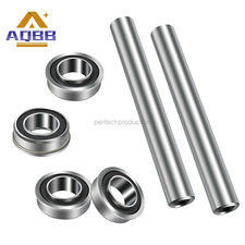 (2)590486802 Stainless Steel Front Wheel Axle & Bearing Conversion For Husqvarna picture