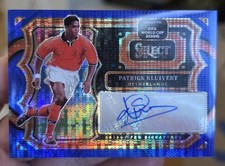 2025 Select Fifa Patrick Kluivert Blue Pulsar Auto picture