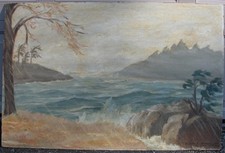 Signed BEVERLY SEAMANS Listed CAPE COD Artist 24