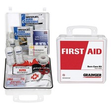 GRAINGER APPROVED 54558 Burn Care Kit,13pcs,2.75
