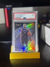 2019-20 Panini Select Courtside Silver Prizm Kevin Durant #299 PSA 9 MINT 2l4 picture