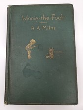 WINNIE THE POOH by A A Milne Dutton 1927 46th Printing HD Christopher Robin picture