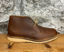 RED WING WEEKENDER CHUKKA MEN'S CHUKKA IN COPPER ROUGH & TOUGH LEATHER 3622 NIB picture