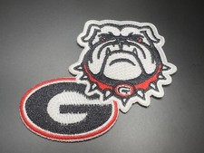 Georgia State Bulldogs Embroidered Iron On Patch picture