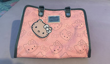 Loungefly Pink/Brown Embossed Hello Kitty Bag New With Tags picture