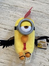 Minions Rise of Gru Zodiac Stuart Bird Chicken 6” Plush New picture