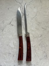 Vintage Amway Frontier Forge Kitchen Tomato Sandwich Knife Stainless Steel Lot 2 picture