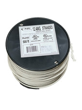 500 ft. 12 AWG WHITE Stranded 12 Gauge 12 AWG THHN Wire picture