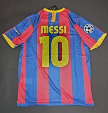 Messi 10 Home Shirt Jersey  Soccer Football 2010/2011 Barcelona Size L picture