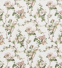 Schumacher Curtain Fabric 'BETTY CHINTZ' 4.6 METRES QUIET PINK Cotton Chintz picture