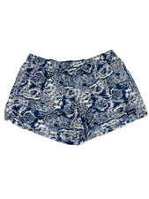 Patagonia Women's Blue/White Barely Baggies Unlined Shorts - L picture
