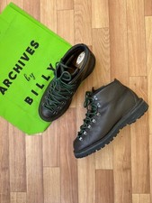 AUTHENTIC DANNER MOUNTAIN LIGHT BLACK LEATHER VIBRAM SOLE MEN SIZE EU 43 picture