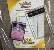 Target Mewtwo Pokemon Promo Family Event 30th Anniversary Sealed W/ Extras picture