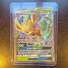 The Pokémon Company Leafeon GX 13/156 SM Ultra Prism Holo Ultra Rare 200 HP picture