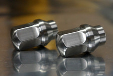 ET shank Titanium Lug Wheel Nut nuts 12x1.5 60 17mm 20pcs set picture
