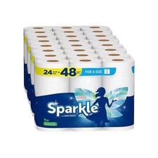 Sparkle Pick-A-Size Paper Towels, 2-Ply , 24 Double Rolls = 48 Regular Rolls picture
