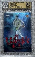 2025-26 Topps Chrome Cactus Jack Luka Doncic Utopia Red Refractor #/5 BGS 9.5 picture