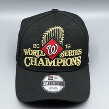 Washington Nationals Men's Baseball Cap World Series 2019 Champions Stretch Fit picture