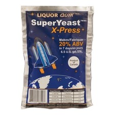 Liquor Quik Super Yeast X-Press 20% ABV - 135 g Pack Distilling Moonshine picture