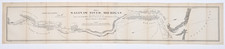 1884 SAGINAW RIVER - MICHIGAN Map BAY CITY ~ SAGINAW ~ ZILWAUKEE - 46 INCHES picture