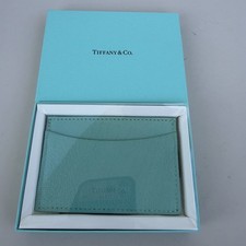 Tiffany & Co. Grained Leather Card Case – Iconic Tiffany Blue® picture