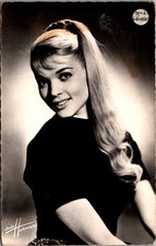 Vintage French Actress Agnès Laurent Photo Postcard Studio Harcourt Paris 1950s picture