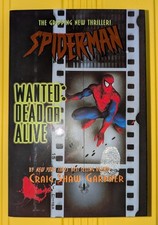 Spider Man: WANTED DEAD OR ALIVE by Craig Shaw Gardner (1998 Hardcover) Novel picture