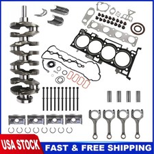 G4KJ For 11-20 Hyundai Kia 2.4L Engine Rebuild Overhaul Kit Crankshaft Con Rods picture