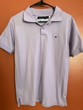 Men’s Light Purple Medium Tommy Hilfiger Polo picture