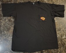NWOT 1980's Harley Davidson Single Stitch Pocket Fun Wear Graphic T-Shirt XL picture